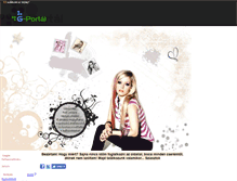 Tablet Screenshot of fansite-of-avril.gportal.hu