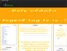 Tablet Screenshot of chestytsaj.gportal.hu