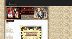 Desktop Screenshot of giuliettamasina.gportal.hu