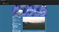Desktop Screenshot of molnosjanos.gportal.hu