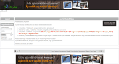 Desktop Screenshot of adokveszek.gportal.hu