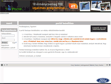 Tablet Screenshot of adokveszek.gportal.hu