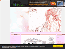 Tablet Screenshot of animekapu.gportal.hu