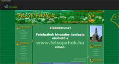 Desktop Screenshot of felsopahok.gportal.hu