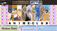 Desktop Screenshot of anime-club.gportal.hu