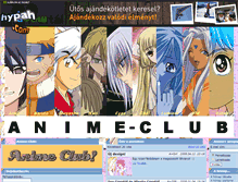 Tablet Screenshot of anime-club.gportal.hu