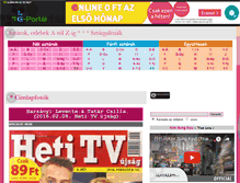 Tablet Screenshot of filmstars.gportal.hu