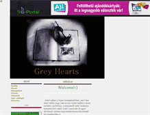 Tablet Screenshot of greyhearts.gportal.hu