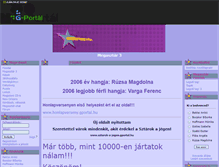 Tablet Screenshot of megasztar-3.gportal.hu