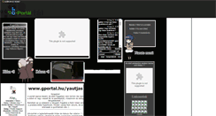 Desktop Screenshot of hidan-fan.gportal.hu