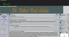 Desktop Screenshot of drpaul.gportal.hu
