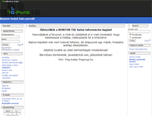 Tablet Screenshot of bontonalbum.gportal.hu