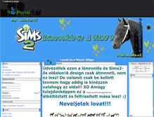 Tablet Screenshot of lovakandsims2.gportal.hu