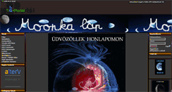 Desktop Screenshot of moonka.gportal.hu