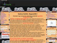 Tablet Screenshot of pelusfutar.gportal.hu