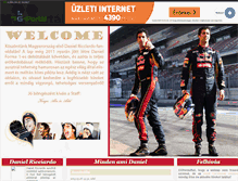 Tablet Screenshot of danielricciardo.gportal.hu