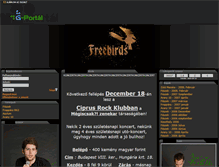 Tablet Screenshot of freebirds.gportal.hu