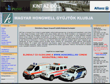 Tablet Screenshot of hongwell.gportal.hu