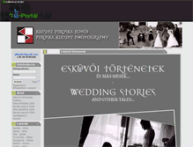 Tablet Screenshot of klesitz-foto.gportal.hu