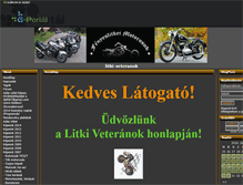 Tablet Screenshot of litki-veteranok.gportal.hu