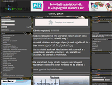 Tablet Screenshot of gokartg.gportal.hu
