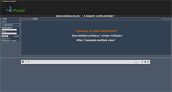 Desktop Screenshot of mulatos.gportal.hu