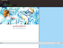 Tablet Screenshot of anime-wonders.gportal.hu