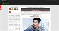 Desktop Screenshot of love-game.gportal.hu