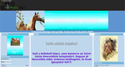 Desktop Screenshot of everyhorses.gportal.hu