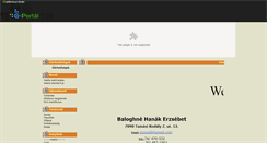 Desktop Screenshot of gonozdikennel.gportal.hu