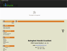 Tablet Screenshot of gonozdikennel.gportal.hu
