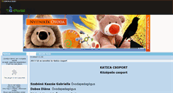 Desktop Screenshot of nyitnikekovoda.gportal.hu