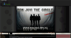 Desktop Screenshot of bonjovifanclub.gportal.hu