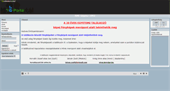 Desktop Screenshot of gepeszvaleta.gportal.hu