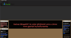 Desktop Screenshot of buffyandanitablake.gportal.hu