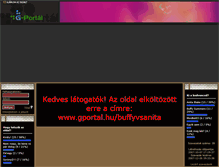 Tablet Screenshot of buffyandanitablake.gportal.hu