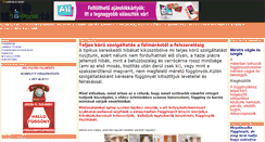 Desktop Screenshot of fuggonyvarras.gportal.hu