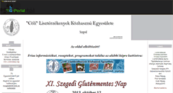 Desktop Screenshot of coli.gportal.hu