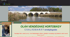 Desktop Screenshot of hortobagyiszallas.gportal.hu