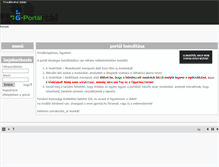 Tablet Screenshot of forum.gportal.hu