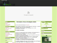 Tablet Screenshot of harcsavendeghaz.gportal.hu