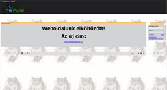 Desktop Screenshot of fogadjorokbe.gportal.hu