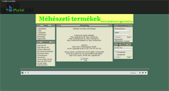 Desktop Screenshot of meheszet.gportal.hu