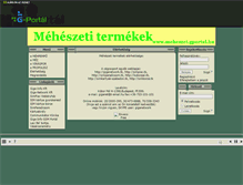 Tablet Screenshot of meheszet.gportal.hu