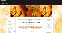 Desktop Screenshot of irinyisgolyak.gportal.hu