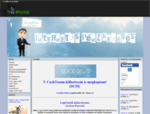 Tablet Screenshot of kispenz.gportal.hu