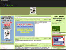 Tablet Screenshot of fociakobon.gportal.hu