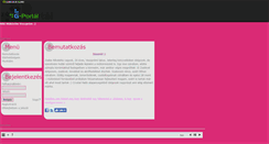 Desktop Screenshot of nikimukorom.gportal.hu