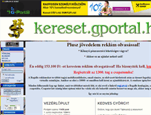 Tablet Screenshot of kereset.gportal.hu