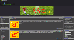 Desktop Screenshot of fifazone.gportal.hu